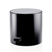 Decor Walther Bar Корзина для белья напольная d23,5x23,5h см, цвет: черный матовый 0615460