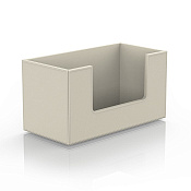 Decor Walther Brownie PTB Диспенсер для бумажных полотенец, настольный, цвет: бежевый матовый 0936947