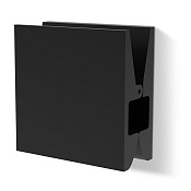 Decor Walther Pinch S/L Крючок для полотенец подвесной, с зажимом, цвет: черный матовый 0907360