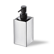 Decor Walther Nappa SSP Дозатор для мыла, настольный, чехол из нат. кожи, цвет: черный матовый 0939050