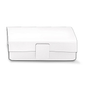 Decor Walther Nappa UTBD Универсальная коробка, настольная, натуральная кожа, цвет: белый матовый 0938650