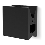 Decor Walther Pinch S/M Крючок для полотенец подвесной, с зажимом, цвет: черный матовый 0907260