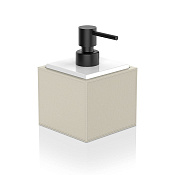 Decor Walther Brownie SSP Дозатор для мыла, настольный, искусственная кожа, цвет: черный 0937247