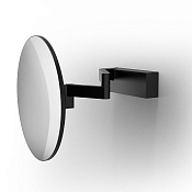 Decor Walther Vision R Косметическое зеркало, 5x увеличение, d20,5 см, цвет: черный матовый 0126560