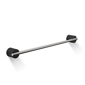 Decor Walther Black Stone HTE45 Полотенцедержатель подвесной 45 см, цвет: черный матовый/сталь матов 0975165