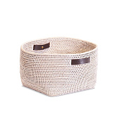 Decor Walther Basket KORB Корзина 47x44x23h см, настольная, цвет: ротанг светлый 0941191