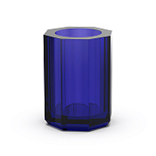 Decor Walther Kristall Ber Стакан настольный, хрустальное стекло, цвет: capri blue 0923995