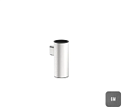 Almar Accessories Стакан подвесной, латунный, цвет: PVD brushed gun metal E070001.GM