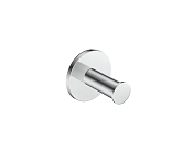 Almar Accessories Крючок для полотенец одинарный, подвесной, цвет: 316 brushed stainless steel E310002.316