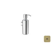 Almar Accessories Дозатор жидкого мыла подвесной, латунная колба, цвет: PVD brushed high brass E340001.HB