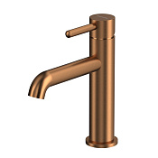 Whitecross Y Смеситель для раковины, без донного клапана, излив 13 см, цвет: брашированная медь Y1211CPB