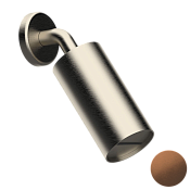 Daniel Steel Верхний душ круглый d8 см, с 1 видом струи, цвет: медь брашированная PVD SS3A578LPCA