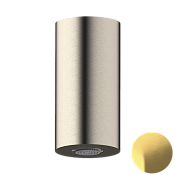 Daniel Steel Верхний душ круглый d5 см, с 1 видом струи, цвет: латунь брашированная PVD SS2A578PECM10