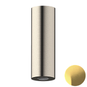 Daniel Steel Верхний душ круглый d5 см, с 1 видом струи, цвет: латунь брашированная PVD SS2A578PECM15