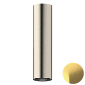 Daniel Steel Верхний душ круглый d5 см, с 1 видом струи, цвет: латунь брашированная PVD SS2A578PECM20