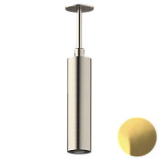 Daniel Steel Верхний душ круглый d5 см, с 1 видом струи, цвет: латунь брашированная PVD SS2A578PELCM20