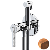 Daniel Club Гигиенический душ со смесителем и внутренней частью, цвет: медь состаренная ANC645BP4DC64