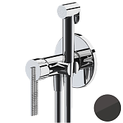 Daniel Club Гигиенический душ со смесителем и внутренней частью, цвет: черный хром ANC645BP4DCCF