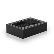 Decor Walther Brownie STS Мыльница настольная, цвет: черный матовый 0937960
