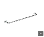 Almar Accessories Полотенцедержатель 60 см, подвесной, цвет: PVD brushed gun metal E305006.GM