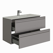 Allen Brau Eclipse 2.0 Тумба под раковину, подвесная 60x46x63,4h см, цвет: платина матовая 1.E1001.PGM 2.0