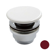 Nic Design Донный клапан Click-clack черный матовый с керамической крышкой, цвет: Ciliegia 075 007 717 075