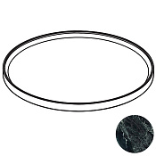 Nic Design Loop Столешница из мрамора ø45х1,5h , цвет: VA Verde Alpi 007 902 VA