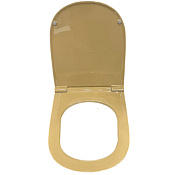 Nic Design Pin Крышка-сиденье с механизмом микролифт, цвет: Curry 005 712 071