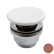 Nic Design Донный клапан Click-clack черный матовый с керамической крышкой, цвет: fard 072 007 717 072