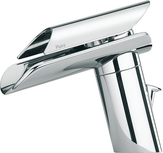 Paini Morgana Смеситель для биде с донным клапаном, излив 15,7 см, цвет: хром 73CR306KM