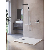 RGW Stone Tray Душевой поддон из композита, 90х130х2,5h см, цвет: белый матовый 16152913-01