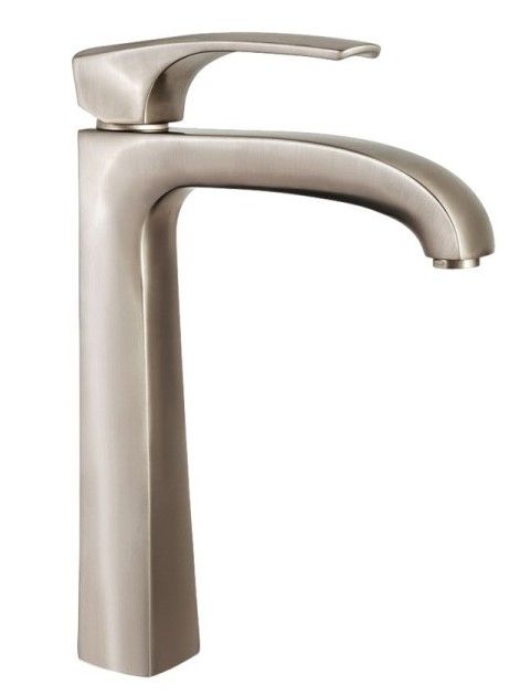 Paini Lady Смеситель для кухни, излив 15,6 см, цвет: никель брашированный PVD 89PW579KM