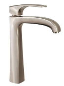 Paini Lady Смеситель для кухни, излив 15,6 см, цвет: никель брашированный PVD 89PW579KM