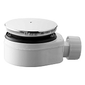 OMP Tea Auva Mini Сифон для душевого поддона пластиковый, цвет: хром 6621.076.6