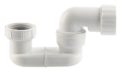 OMP Tea Сифон для слива-перелива 1"1/2, цвет: белый матовый 290.007.6