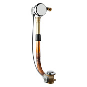 OMP Tea Слив-перелив с наполнением для ванны, цвет: хром 595.180.6