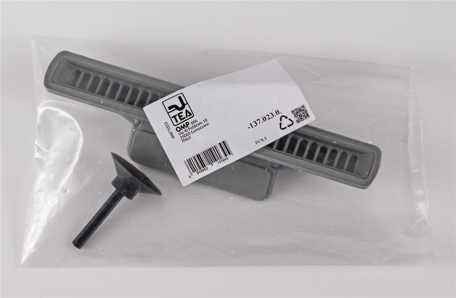 OMP Tea Сухой затвор, цвет: серый матовый 137.023.0