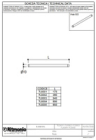 Ritmonio Elementa Рейлинг для аксессуаров 17 см, цвет: ix brushed 7L0001IX
