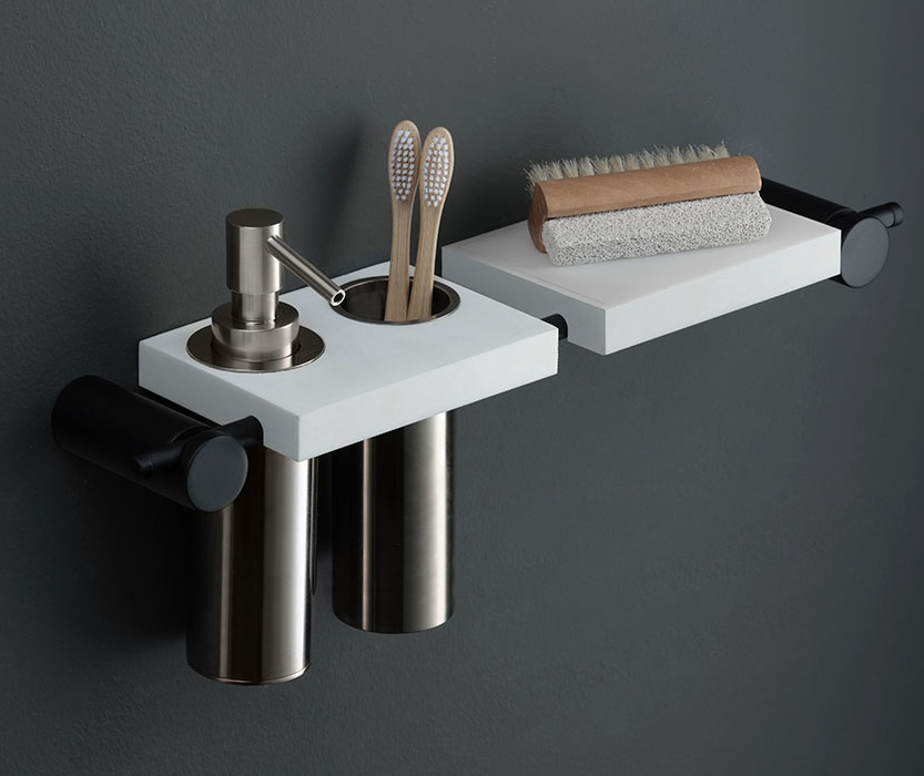 Ritmonio Elementa Стакан встраиваемый, латунь, цвет: ix brushed 7DS002IX