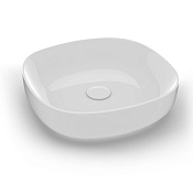 Olympia Metamorfosi Раковина чаша 45х45х14h см, без перелива и донного клапана, цвет: белый глянец MET42O4001