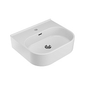 Olympia Synthesis Eco Раковина подвесная 50х43 см, с переливом, без д/к, цвет: белый глянцевый SYN4350101