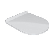 Olympia Monolith Крышка-сиденье для унитаза, с микролифтом, цвет: белый глянцевый C9MON01