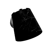 Alpi Fred Верхний душ d21,8 см, 1 вид струи, кронштейн настенный, цвет: chrome/black FD P04 CR MNO