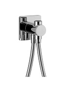 Alpi Allen Душевой гарнитур: душевая лейка 1 вид струи, держатель для душа, шланг, цвет: chrome KI 097 CR