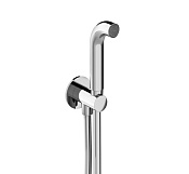 Alpi Gum Душевой гарнитур: душевая лейка 1 вид струи, держатель для душа, шланг, цвет: chrome KI 111 CR