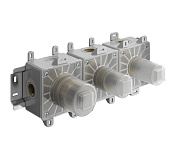 Alpi Una18 Встраиваемая часть смесителя на 3 потребителя INC4 H169