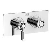 Alpi Le Grand Смеситель для душа на 2 потребителя, встраиваемый, внешняя часть, цвет: chrome LG ELV863 CR