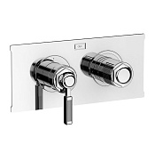 Alpi Le Grand Смеситель для душа на 3 потребителя, встраиваемый, внешняя часть, цвет: chrome LG ELV869 CR