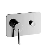 Alpi Gum Смеситель для душа на 2 потребителя, встраиваемый, внешняя часть, цвет: chrome GUM EL863 CR