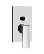 Alpi Una18 Смеситель для душа на 2 потребителя, встраиваемый, с внутренней частью, цвет: chrome UN 18863 CR